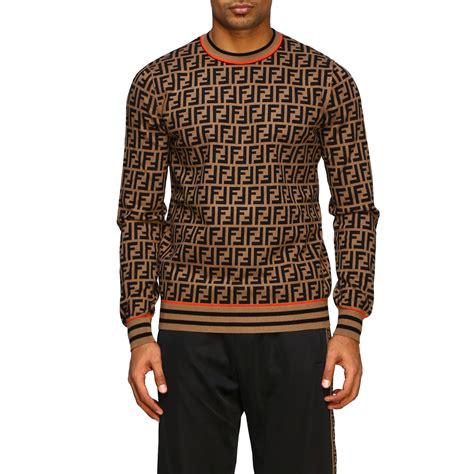 fendi crew neck men's|Sweatshirts .